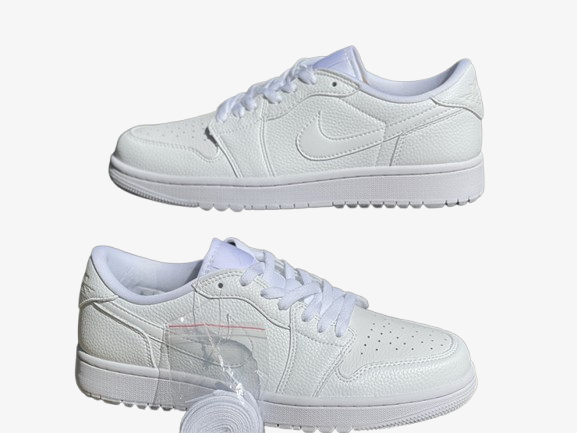 Jordan 1 Low Golf Triple White