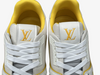 LV Trainer Sneaker White Yellow