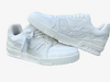 Lv Trainer Sneaker White