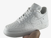 LV Air Force 1 White Embossed